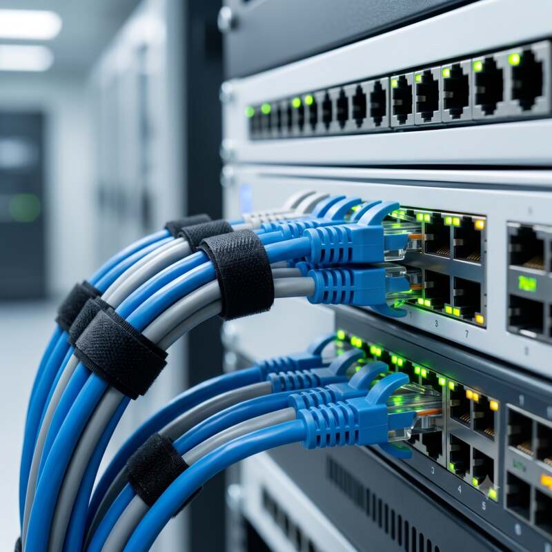 Servicio de venta e instalación de redes de datos y cableado estructurado