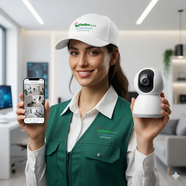 Cámaras de seguridad IP tipo domo antivandálico y bala 4K para empresas - Ingredes S.A.S.
