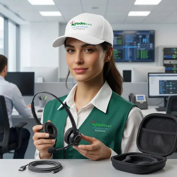 Diademas y auriculares profesionales USB y Bluetooth para comunicaciones unificadas - Ingredes S.A.S.