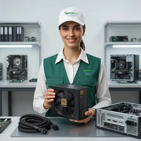 Fuentes de poder certificadas 80 Plus Bronze y Gold para computadores y estaciones de trabajo - Ingredes S.A.S.