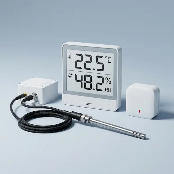 Sensores IoT de temperatura humedad y calidad de aire para data centers y edificios inteligentes - Ingredes S.A.S.