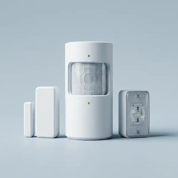 Sensores de movimiento PIR y contactos magneticos IoT para seguridad perimetral corporativa - Ingredes S.A.S.