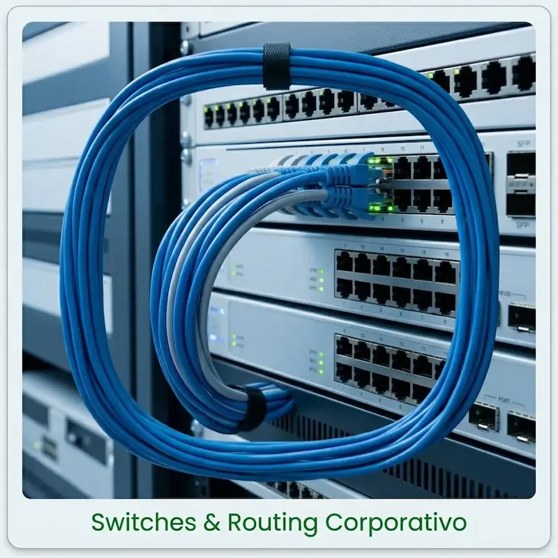 Switches de red corporativos administrables y soluciones de enrutamiento Ingredes S.A.S.