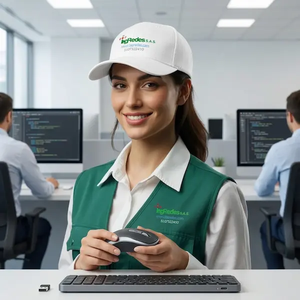 Teclados y mouses inalámbricos y ergonómicos corporativos - Ingredes S.A.S.