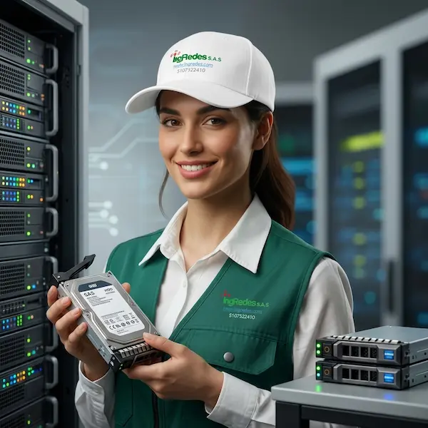 Discos empresariales SAS SATA NVMe y caddies hot-swap para servidores Dell HPE y Lenovo - Ingredes S.A.S.