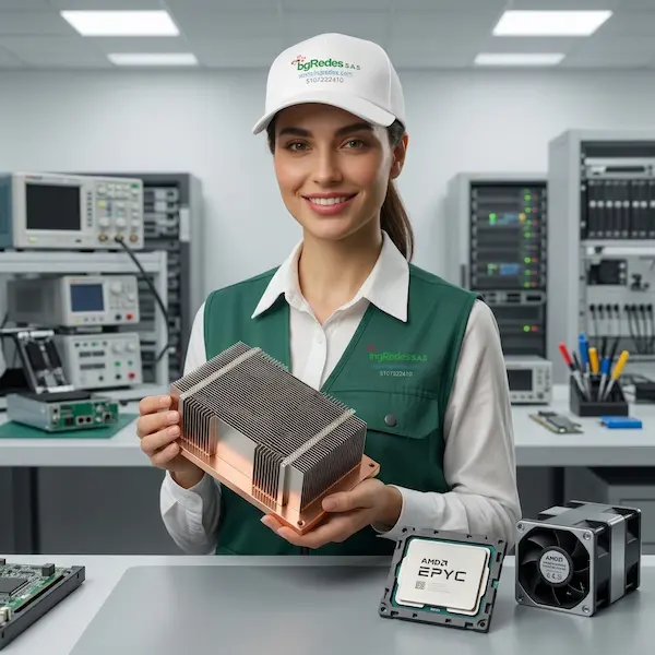 Procesadores Intel Xeon AMD EPYC y sistemas de refrigeración para servidores - Ingredes S.A.S