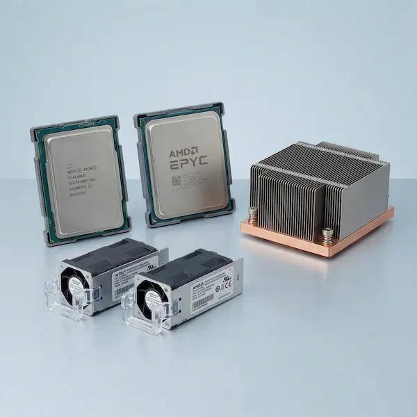 Procesadores Intel Xeon AMD EPYC heatsinks y ventiladores modulares hot-swap para servidores - Ingredes S.A.S.